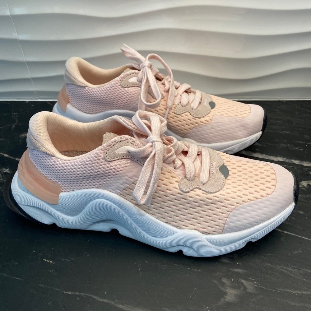 Sorel Pink Kinetic Renegade Platforms Sneakers Shoes Size 8 B Womens